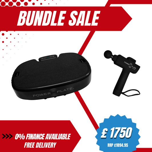 Power Plate Bundle - Personal Plate & Pulse With Case in Black